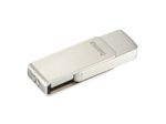 memorie-usb-hama-rotate-pro-128gb-usb-3-0-argintiu