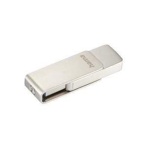 Memorie USB Hama Rotate Pro, 128GB, USB 3.0, argintiu