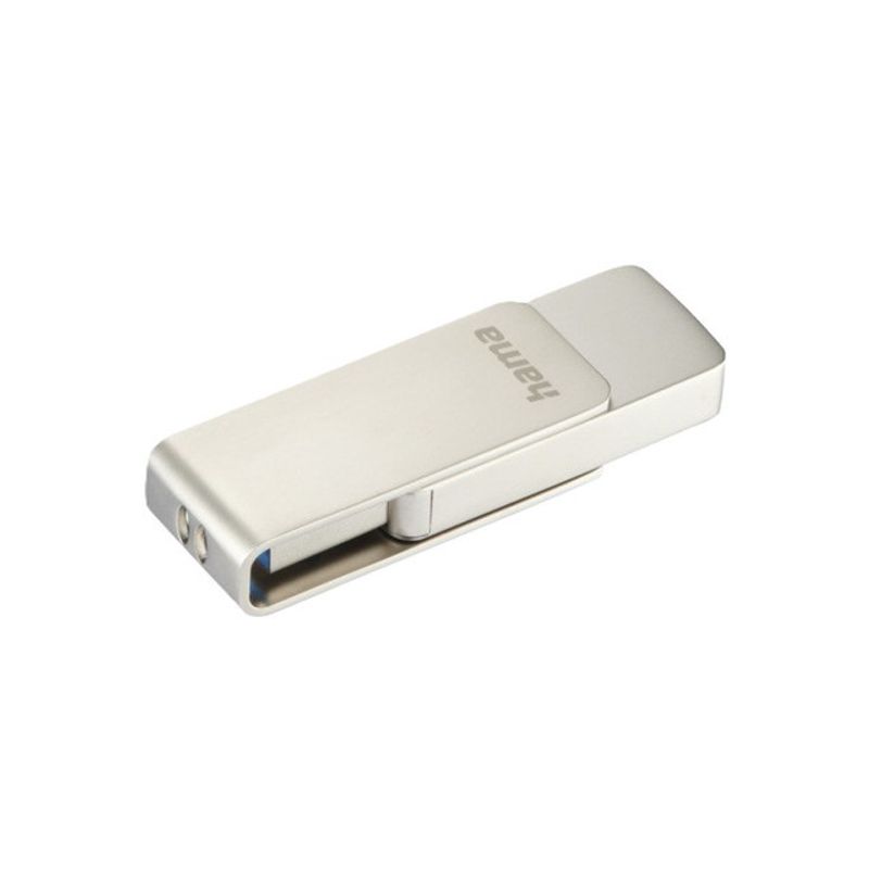 memorie-usb-hama-rotate-pro-128gb-usb-3-0-argintiu