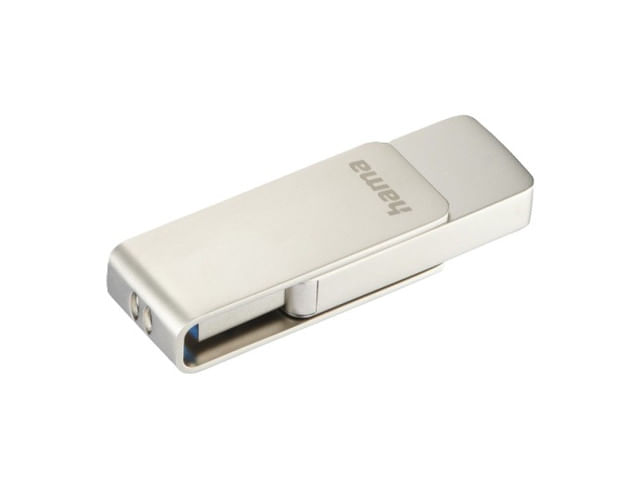 memorie-usb-hama-rotate-pro-128gb-usb-3-0-argintiu