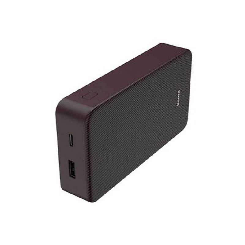 baterie-externa-hama-capacitate-20000-mah-port-usb-c-usb-a-visiniu