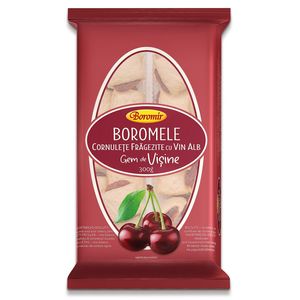 Cornulete cu gem de visine Boromir Boromele, 300 g