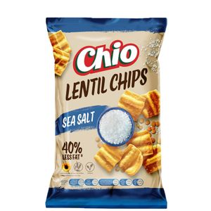 Chipsuri cu linte si sare de mare Chio, 65 g