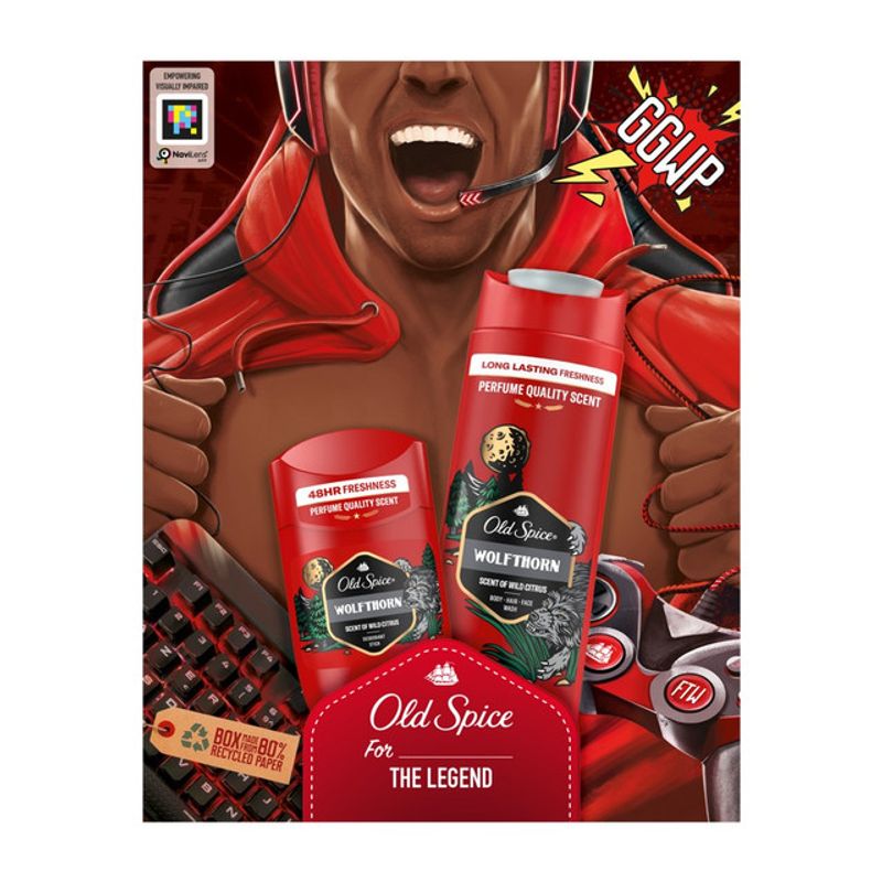 set-pentru-cadou-old-spice-wolfthor-gamer