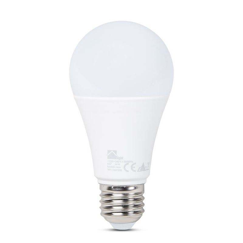 Bec LED Homelight, E27, A60, 6400K, lumina rece | Pret avantajos ...
