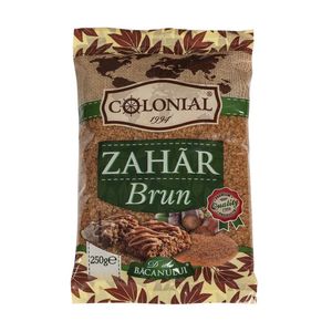 Zahar brun Colonial, 250 g