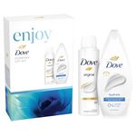 set-pentru-cadou-dove-gel-de-dus-hydrating-250-ml-deodorant-spray-dove-original-150-ml