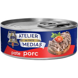 Pate de porc Atelier Medias, 100 g