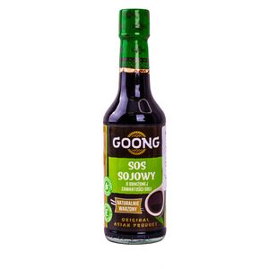 Sos de soia fara gluten Goong, continut redus de sare, 150 ml