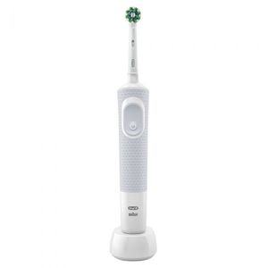 Periuta de dinti electrica Oral B Vitality 100 Cross Action, 7600 oscilatii/min, autonomie 60 min, alb