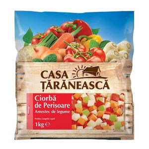 Amestec de legume pentru ciorba de perisoare Casa Taraneasca, 1 kg