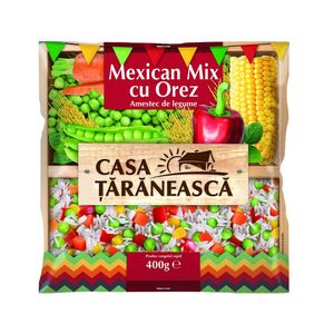 Amestec mexican de legume cu orez Casa Taraneasca, 400 g