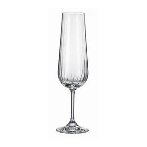Set 4 pahare pentru sampanie Maison Forine Anna, 280 ml