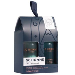 Set pentru cadou GC Homme Fine Grooming: Gel de dus, 50 ml + Sampon pentru par si barba, 50 ml