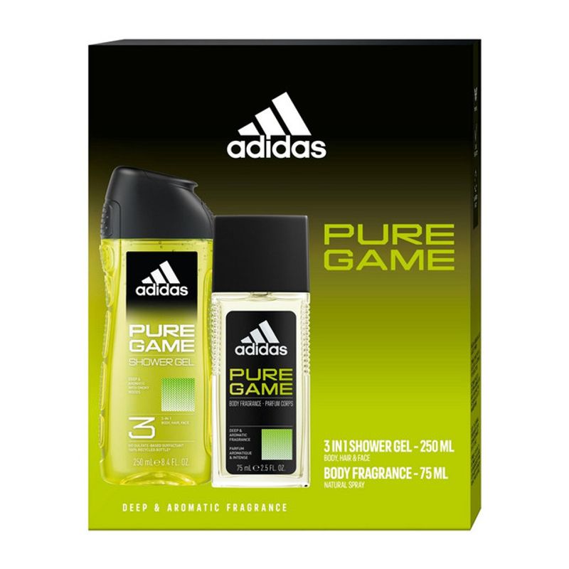 set-pentru-cadou-adidas-pure-game-deodorant-natural-spray-75-ml-gel-de-dus-250-ml