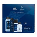 set-pentru-cadou-adidas-star-after-shave-100-ml-deodorant-natural-spray-75-ml-deodorant-body-spray-150-ml-gel-de-dus-250-ml