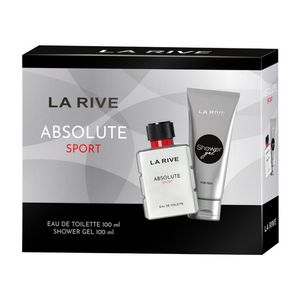 Set pentru cadou La Rive Absolute Sport: Apa de toaleta, 100 ml + Gel de dus, 100 ml