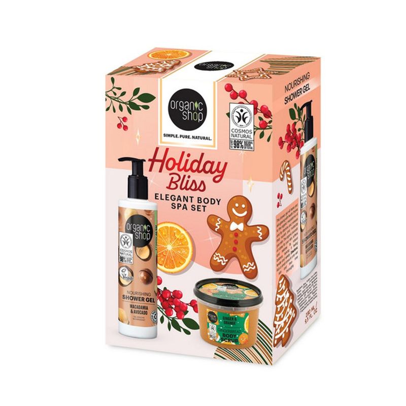 set-pentru-cadou-organic-shop-holiday-bliss-gel-de-dus-cu-macadamia-si-avocado-280-ml-scrub-de-corp-250-ml