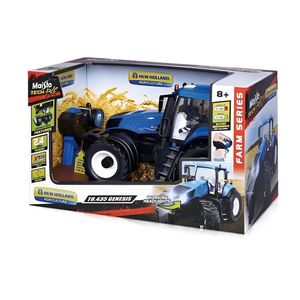 Tractor cu telecomanda, Maisto Tech New Holland T8.435, 8+, albastru/negru