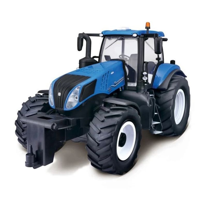 tractor-cu-telecomanda-maisto-tech-new-holland-t8-435-8-albastru-negru