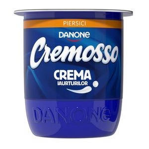 Iaurt cu piersici Danone Cremosso, 125 g