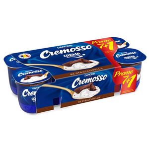 Iaurt cu stracciatella Cremosso, (7+1) x 125 g