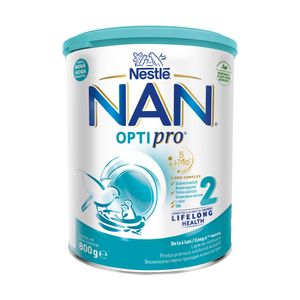 Formula de lapte Nestle NAN Optipro 2, 6+ luni, 800g