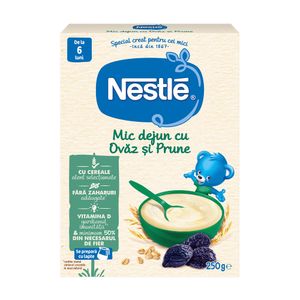 Cereale Nestle cu ovaz si prune, de la 6 luni, 250 g