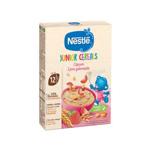 Cereale Nestle Junior cu aroma capsuni, de la 12 luni, 200 g