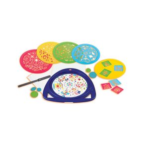 Set colorat Mandala One Two Fun, 23 piese