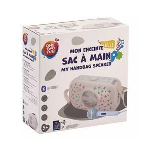 Set karaoke microfon si boxa One Two Fun