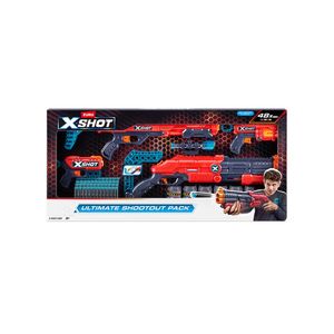 Set Blastere X-Shot Zuru Ultimate Shootout Pack, 48 proiectile