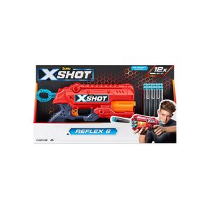 Blaster X-Shot Zuru Reflex 6, 12 proiectile