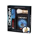 set-pentru-cadou-denim-original-after-shave-100-ml-crema-de-ras-100-ml-pamatuf-de-barbierit