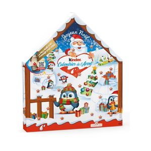 Pachet selectie de ciocolata Mix Kinder Advent calendar, 184 g