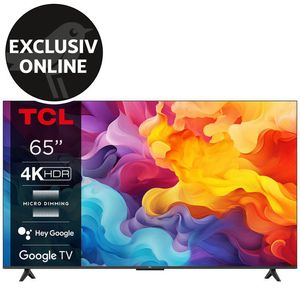 Televizor LED Smart Google TV TCL 65V6B, Ultra HD, model 2024, 165 cm