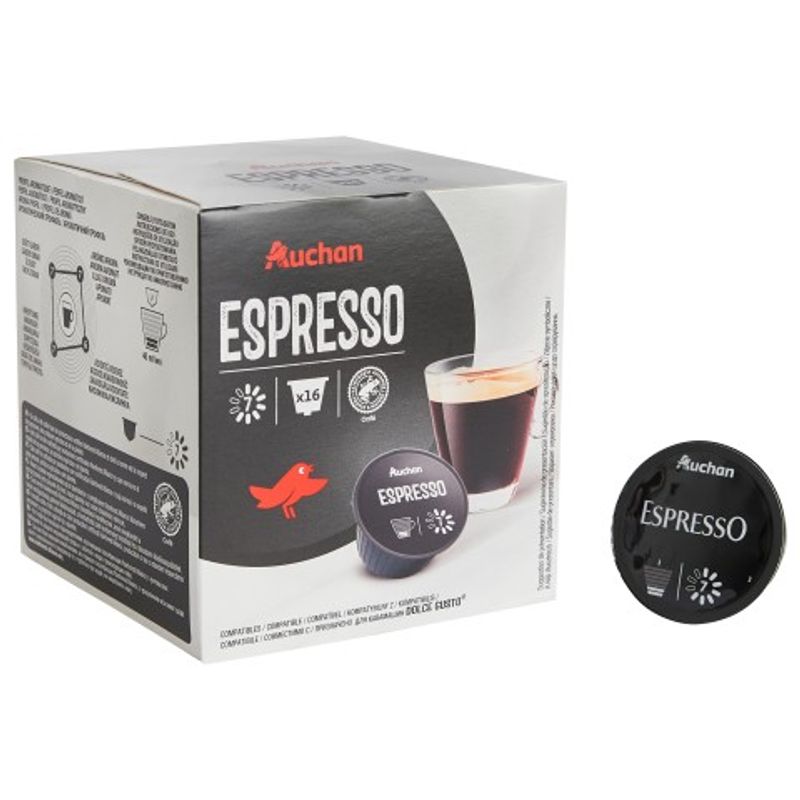 cafea-capsule-espresso-dolce-gusto-auchan-16-capsule