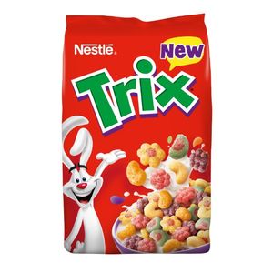 Cereale pentru mic dejun cu aroma de fructe Nestle Trix, 350 g