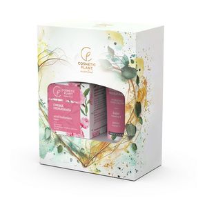 Set pentru cadou Cosmetic Plant Essential: Crema hidratanta pentru ten, 50 ml si crema pentru maini, 100 ml