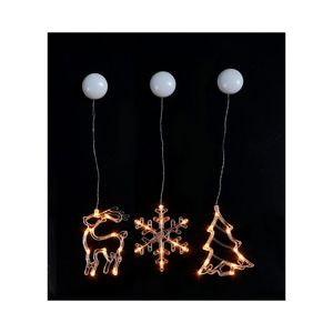 Decoratiune de Craciun pentru geam Actuel, 10 led