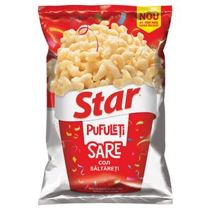 Pufuleti cu sare Star Saltareti, 80 g