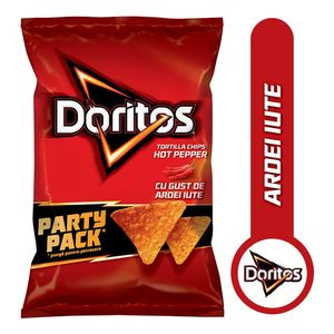 Tortilla chips cu gust de ardei iute Doritos, 160 g