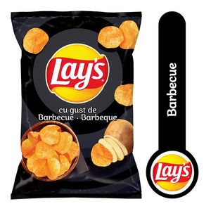 Chips cu barbeque Lay's, 125 g