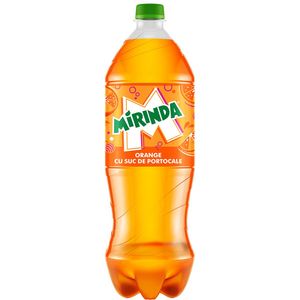 Bautura carbogazoasa cu suc de portocale Mirinda, 2 l