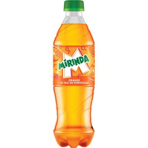 Bautura carbogazoasa cu suc de portocale Mirinda, 0.5 l