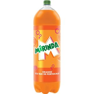 Bautura carbogazoasa cu suc de portocale Mirinda, 2.5 l