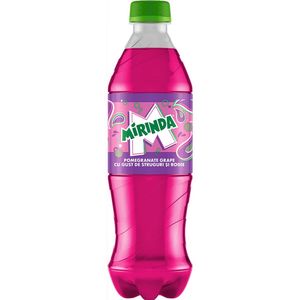 Bautura carbogazoasa cu aroma de struguri si rodie Mirinda, 0.5 l