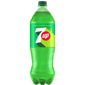 Bautura carbogazoasa cu gust de lamaie si lime 7 Up, 2 l