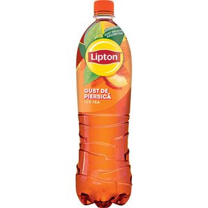 Bautura necarbogazoasa cu ceai negru si suc de piersica Lipton Ice Tea, 1.5 l