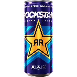 Bautura energizanta cu gust de afine, rodie si acai Rockstar Xdurance, 0.25 l